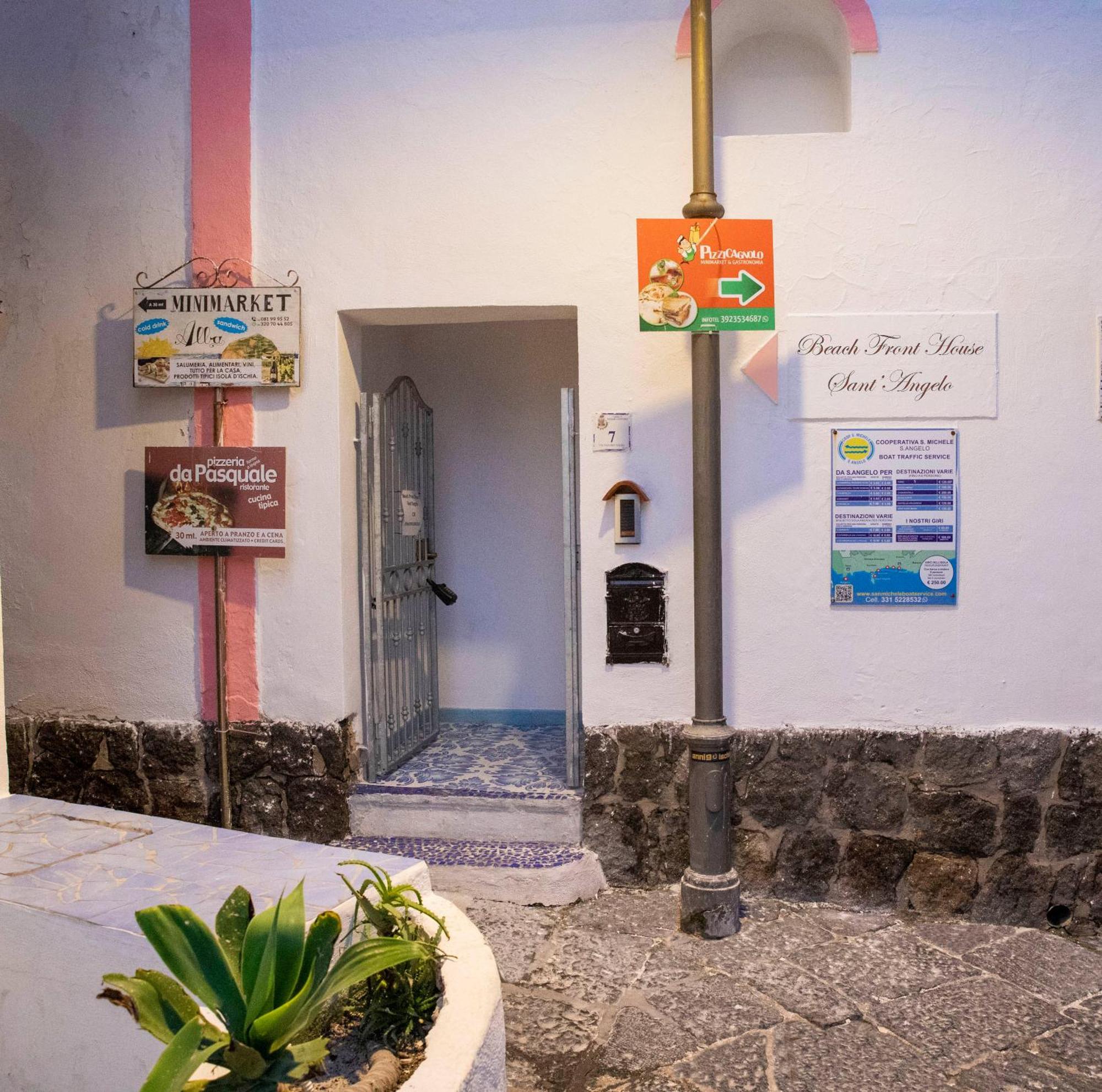Mare Nostrum - Beachfront House - Sant'Angelo Ischia Exterior foto